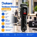 Tondeuse Cheveux Rechargeable Lexical Noir - 8 W (9).webp