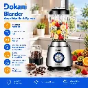 Blender En Verre Avec Moulin A Epices 1,5L -RAF - 1000W (2).webp