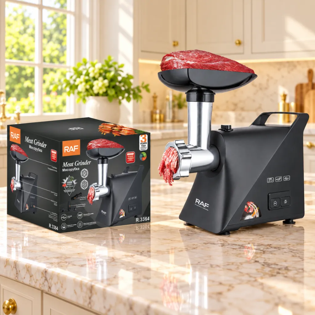 Hachoir A Viande RAF 3600 W- Noir (7).webp