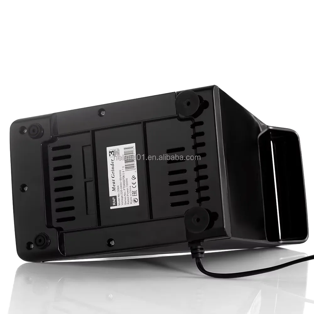 Hachoir A Viande RAF 3600 W- Noir (5).webp