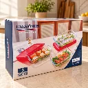 Set De 3 Boîtes De Conservation En Verre Avec Couvercles- Diamonds (5).webp