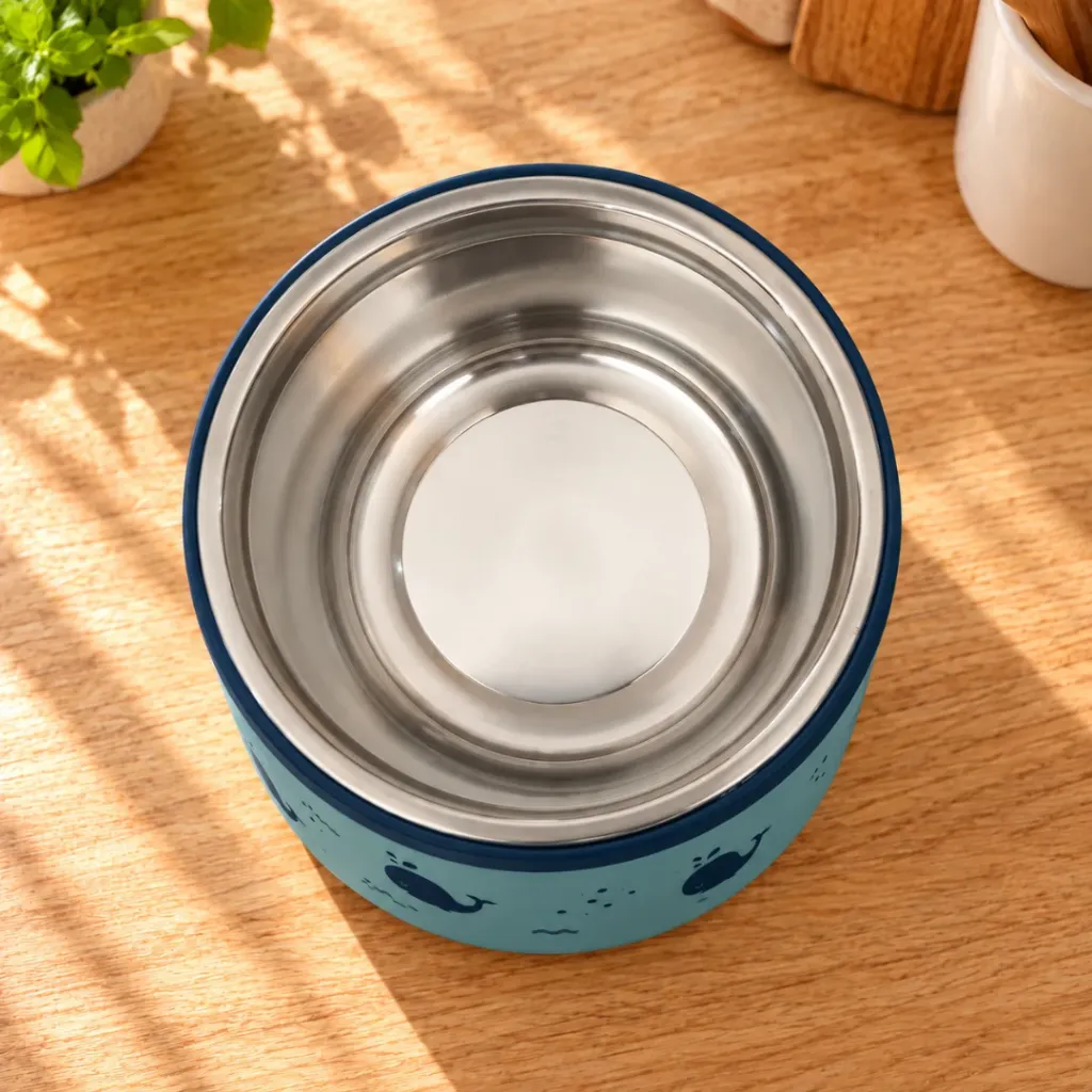 Boîte A Lunch Isotherme 600ml et Gourde 400 ml Pinnacle- Bleu (4).webp