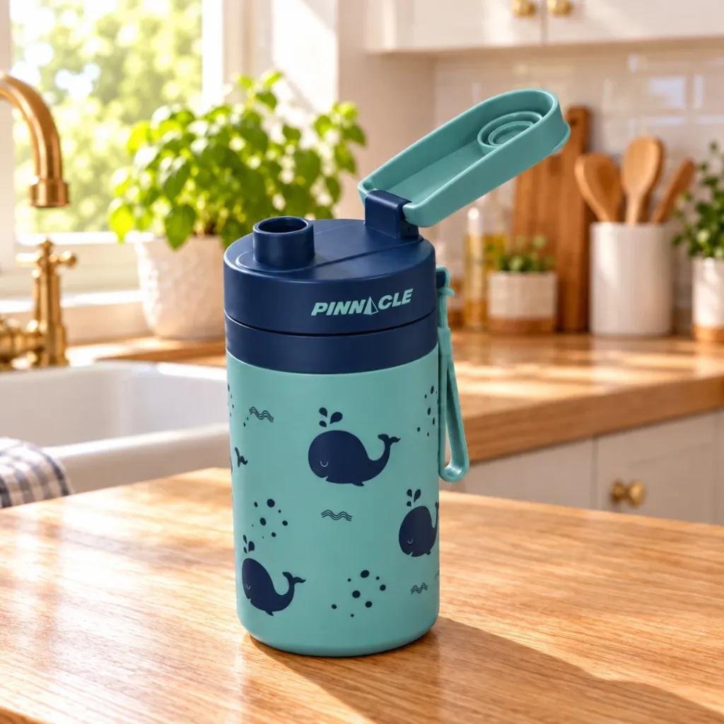 Boîte A Lunch Isotherme 600ml et Gourde 400 ml Pinnacle- Bleu (6).webp