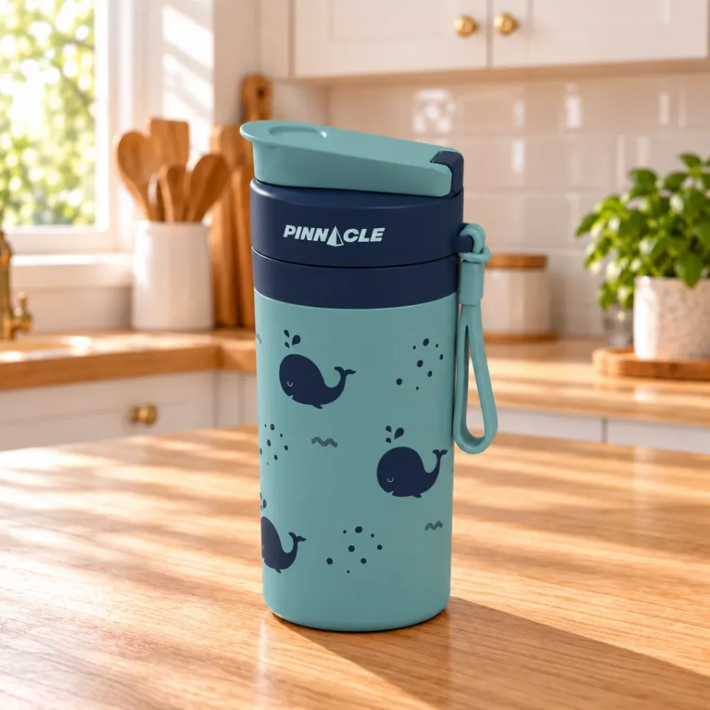 Boîte A Lunch Isotherme 600ml et Gourde 400 ml Pinnacle- Bleu (8).webp