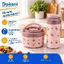 Boîte A Lunch Isotherme 600ml et Gourde 400 ml Pinnacle- Rose (10).webp