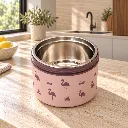 Boîte A Lunch Isotherme 600ml et Gourde 400 ml Pinnacle- Rose (3).webp