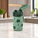 Boîte A Lunch Isotherme 600ml et Gourde 400 ml Pinnacle- Vert (5).webp