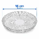Lot de 6 Assiettes A Dessert En Verre- 16 cm (4).webp