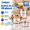 Batterie De Cuisine 29 Pièces Hascevher – Inox 1810.webp