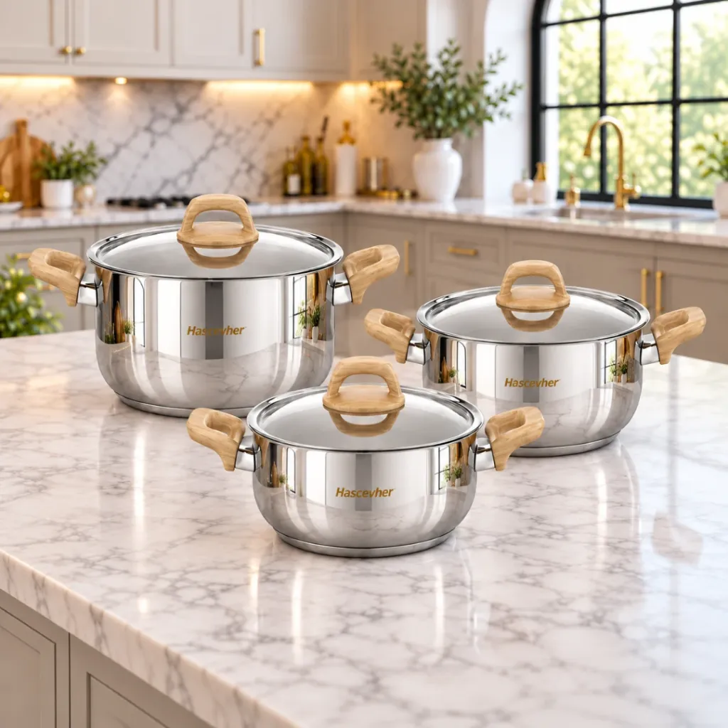 Batterie De Cuisine 22 Pièces Hascevher – Inox 1810 (7).webp