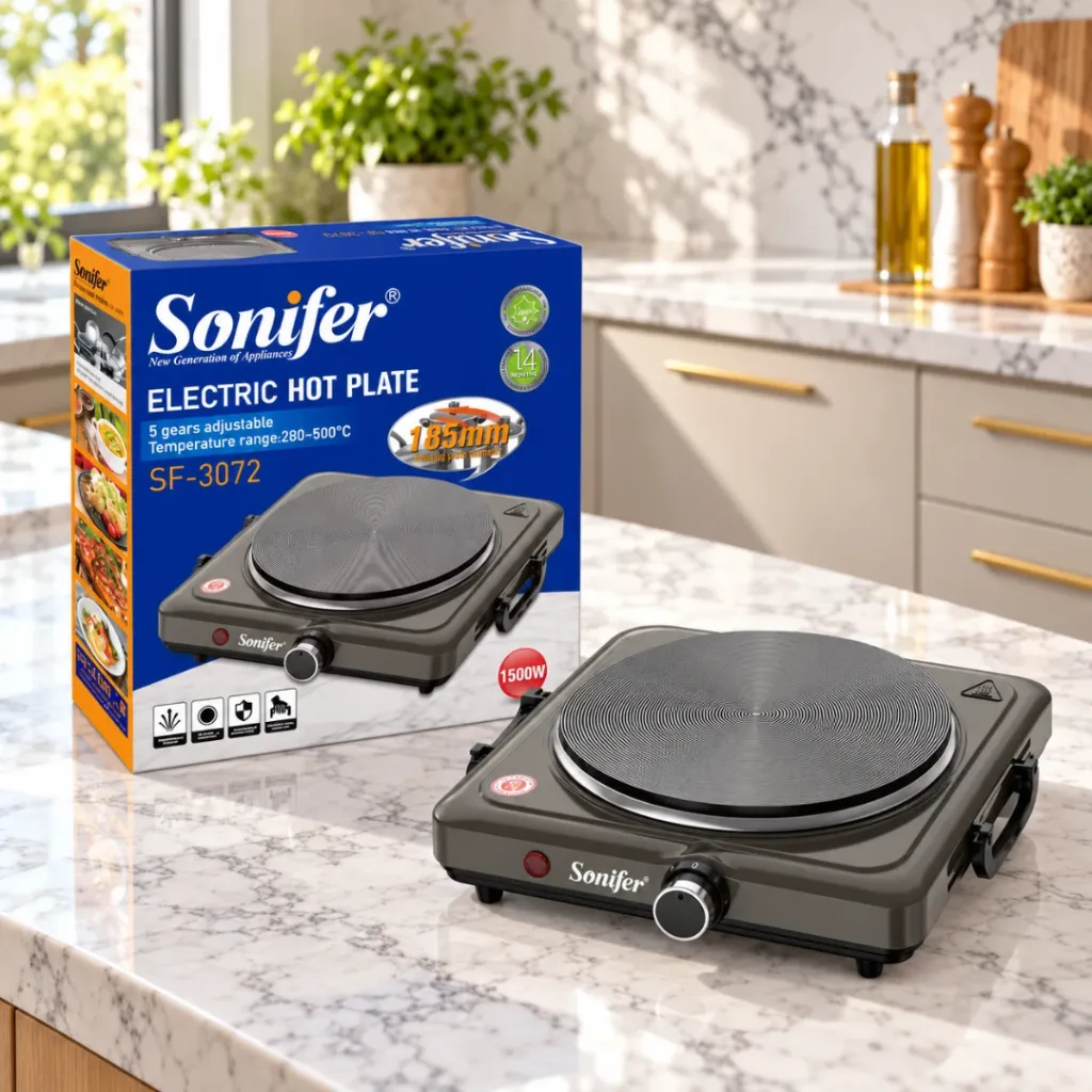 Plaque Chauffante Electrique Sonifer - 1500W (1).webp
