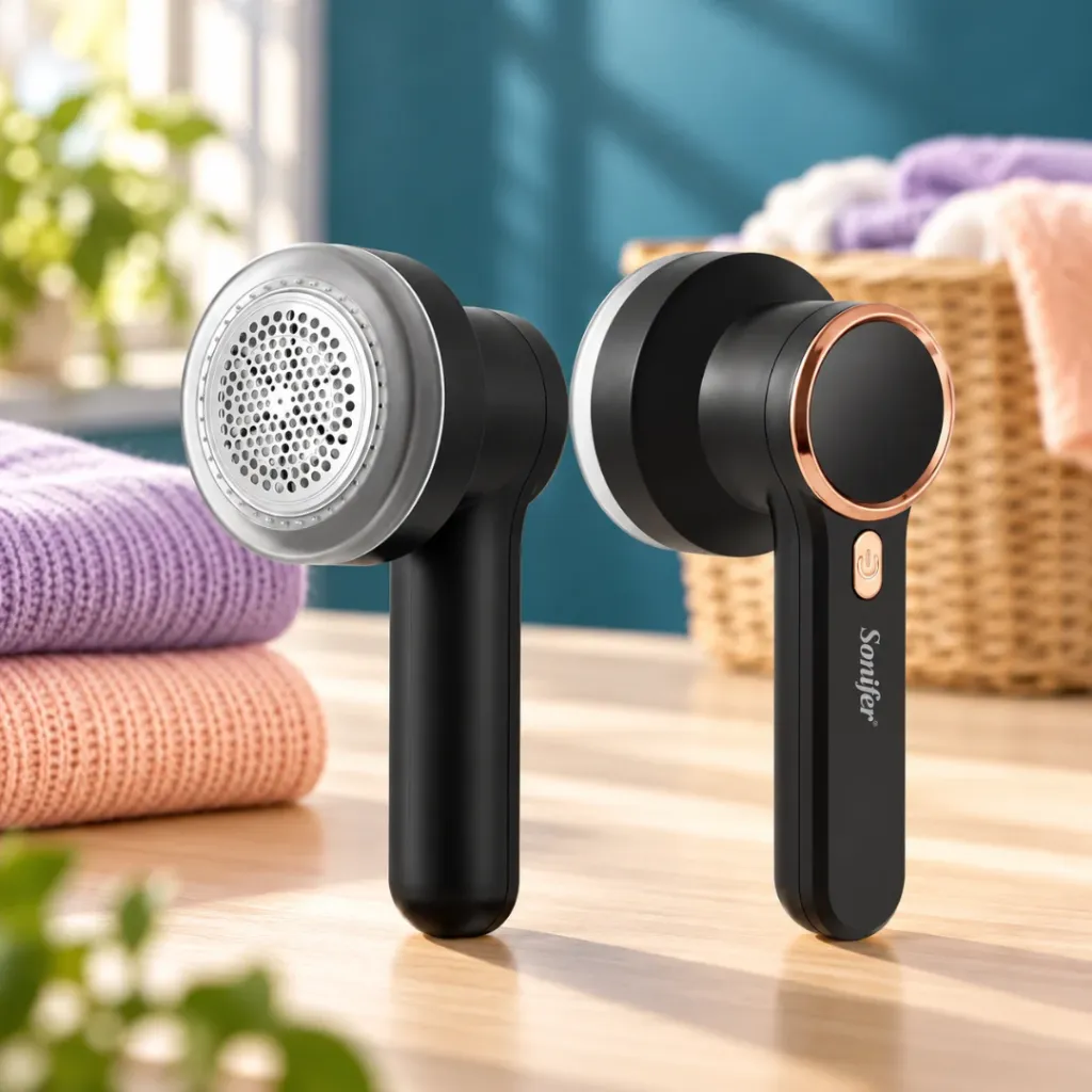 Rasoir A Peluches Rechargeable Sonifer 9W - Noir (7).webp