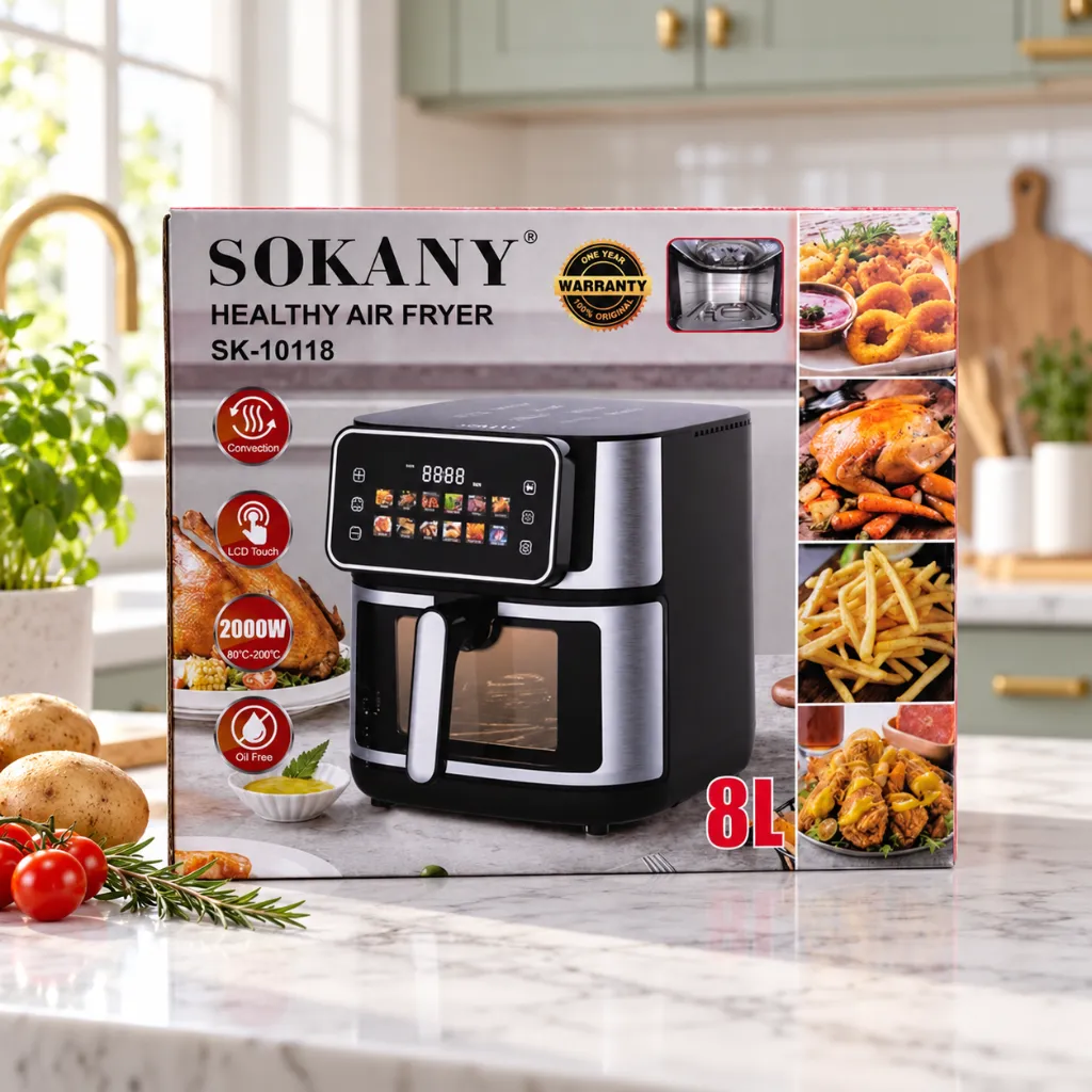 Air Fryer Sokany- 8 L - 2000 W.webp