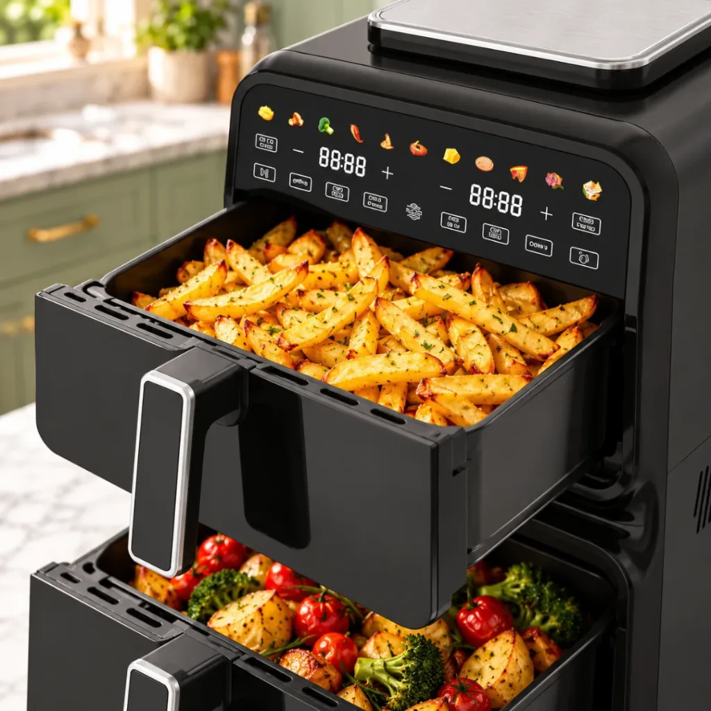 AirFryer Double Compartiment Sokany- 13 L - 3000 W (4).webp