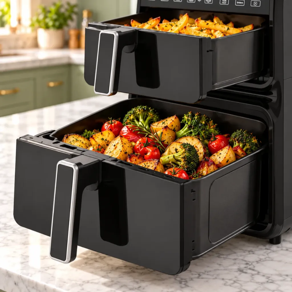 AirFryer Double Compartiment Sokany- 13 L - 3000 W (3).webp