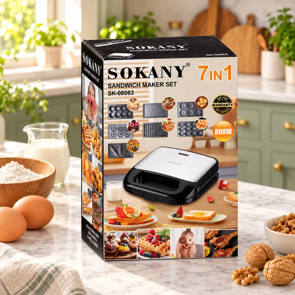Appareil De Cuisson 7 En 1 Sokany- 800 W 5.webp
