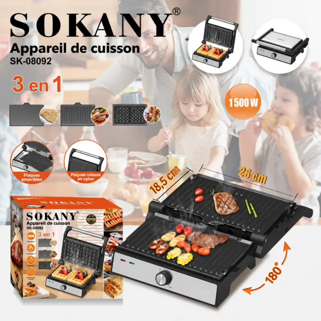 Appareil De Cuisson 3 En 1 Sokany- 1500 W (2).webp