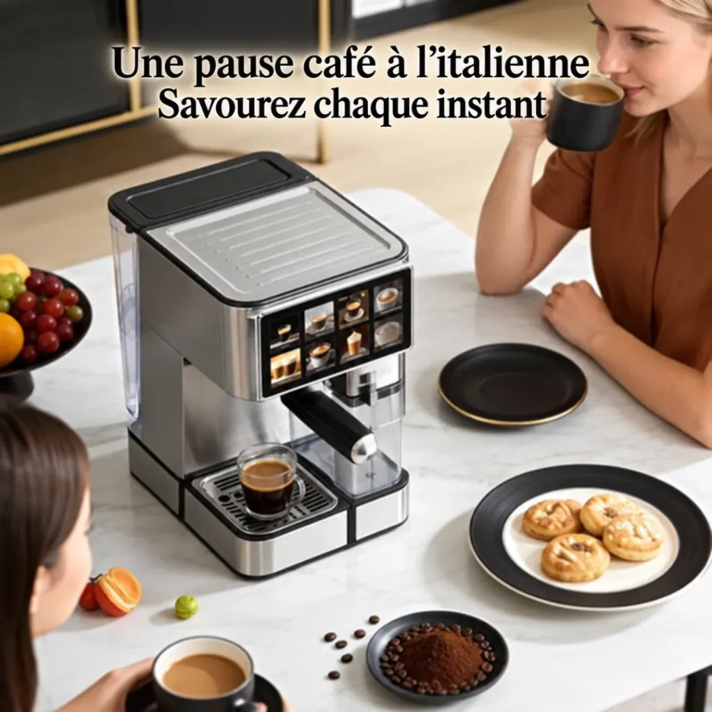 Machine A Café Express 3 En 1 Sokany- SK-04041- 20 bars - 1800 W (5).webp