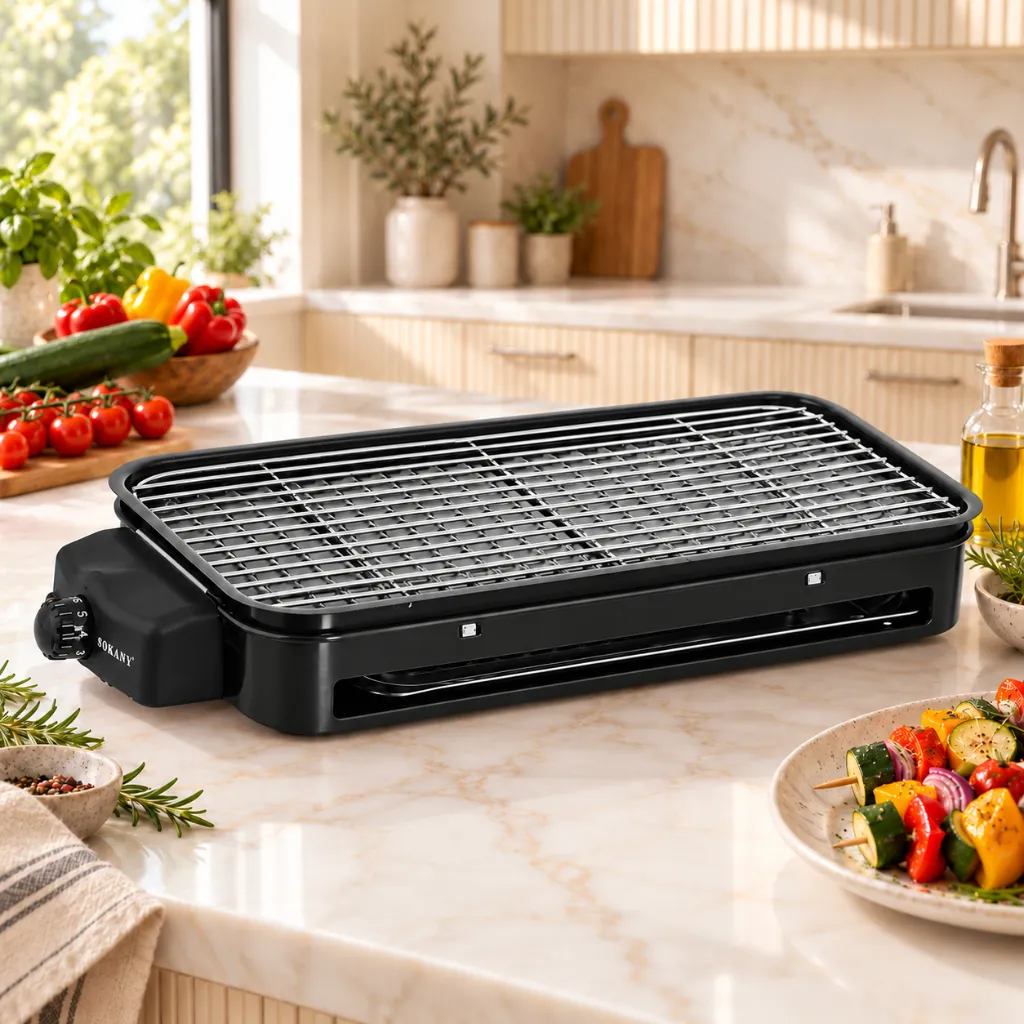 Barbecue Electrique Sokany - 1500 W 1.webp