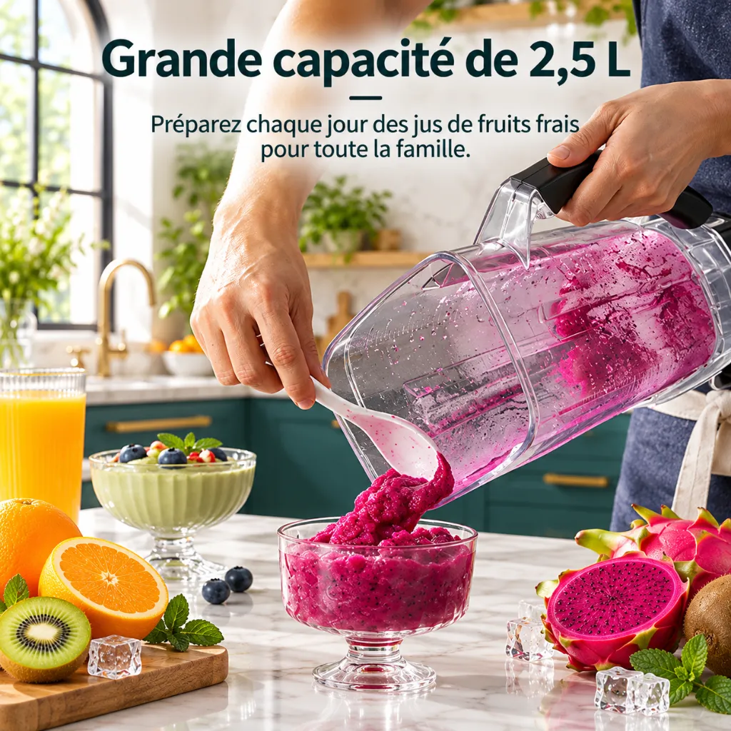Blender Haute Vitesse Sokany- 2,5 L - 2000 W 2.webp