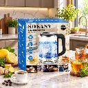 Bouilloire Electrique En Verre Sokany- 1,8 L - 1500 W1.webp