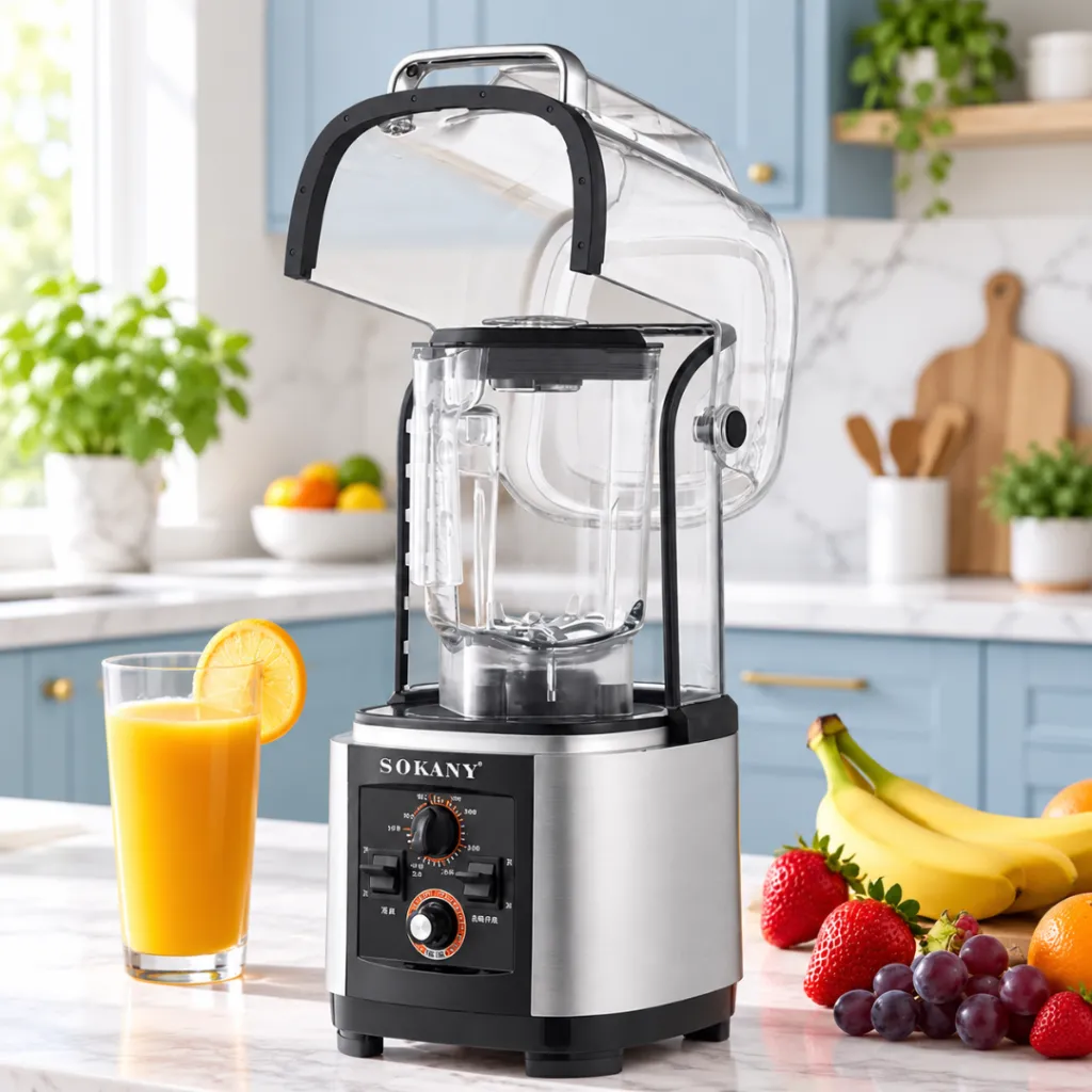 Blender Avec Capot Acoustique Sokany- 2 L - 8000 W (6).webp