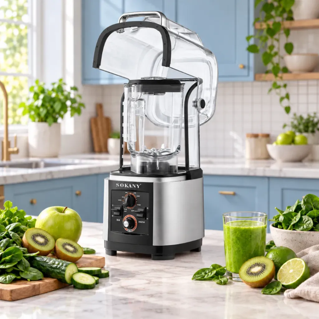 Blender Avec Capot Acoustique Sokany- 2 L - 8000 W (8).webp