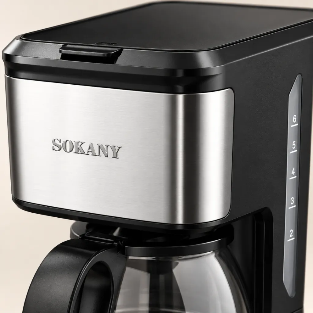 Cafetière Filtre Sokany- 12 bar - 750 ml - 650 W (1).webp