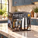 Bouilloire Electrique Avec Thermomètre Sokany- 1,7 L - 2000 W (1).webp