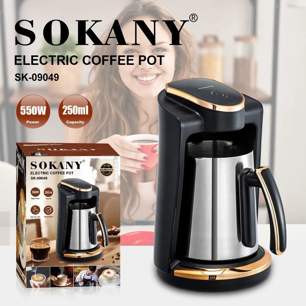 Cafetière Electrique Sokany- 250 ml - 550 W1.webp