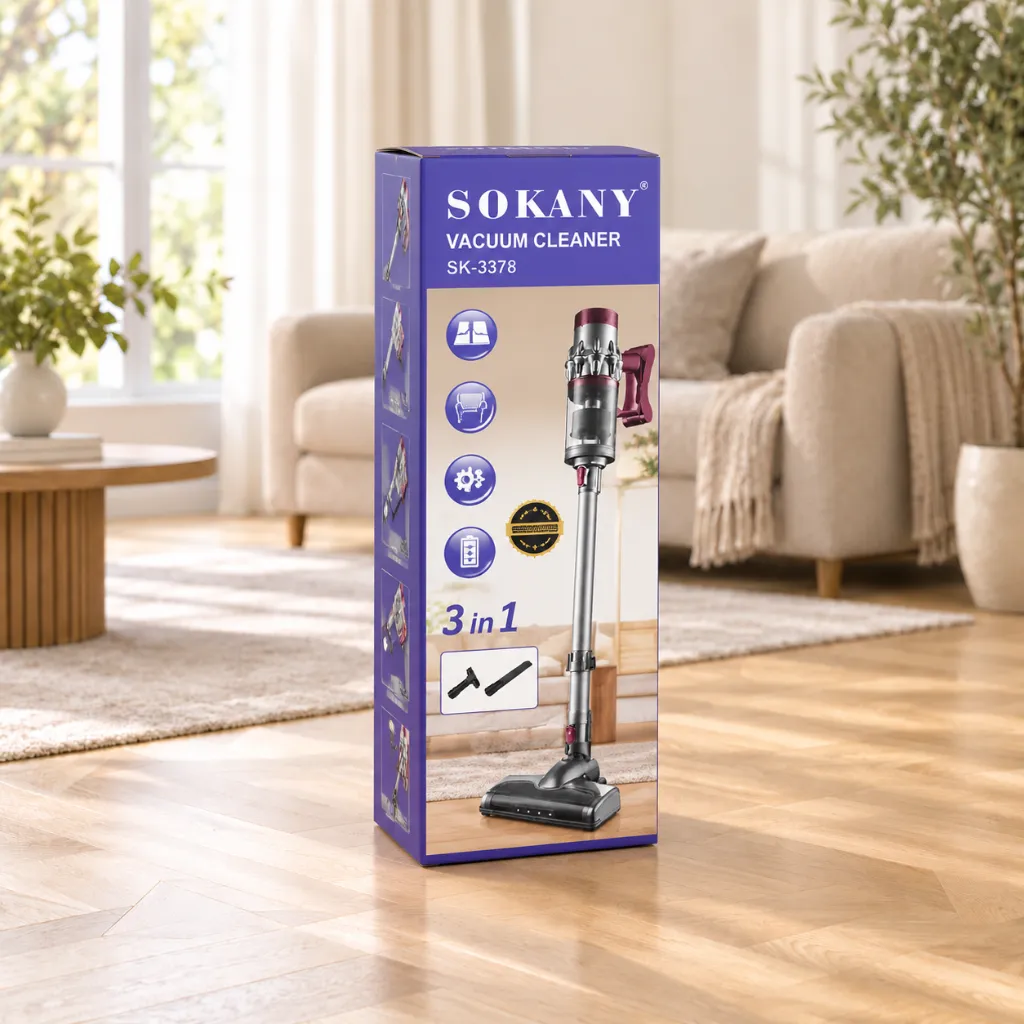 Aspirateur Balai 3 En 1 Sokany - 800 ml - 3800 W1.webp