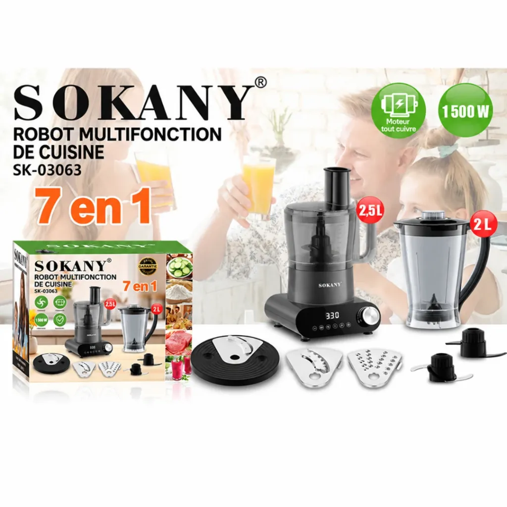 Robot Multifonction 7 En 1  Sokany- 2,5 L - 1500 W (2).webp