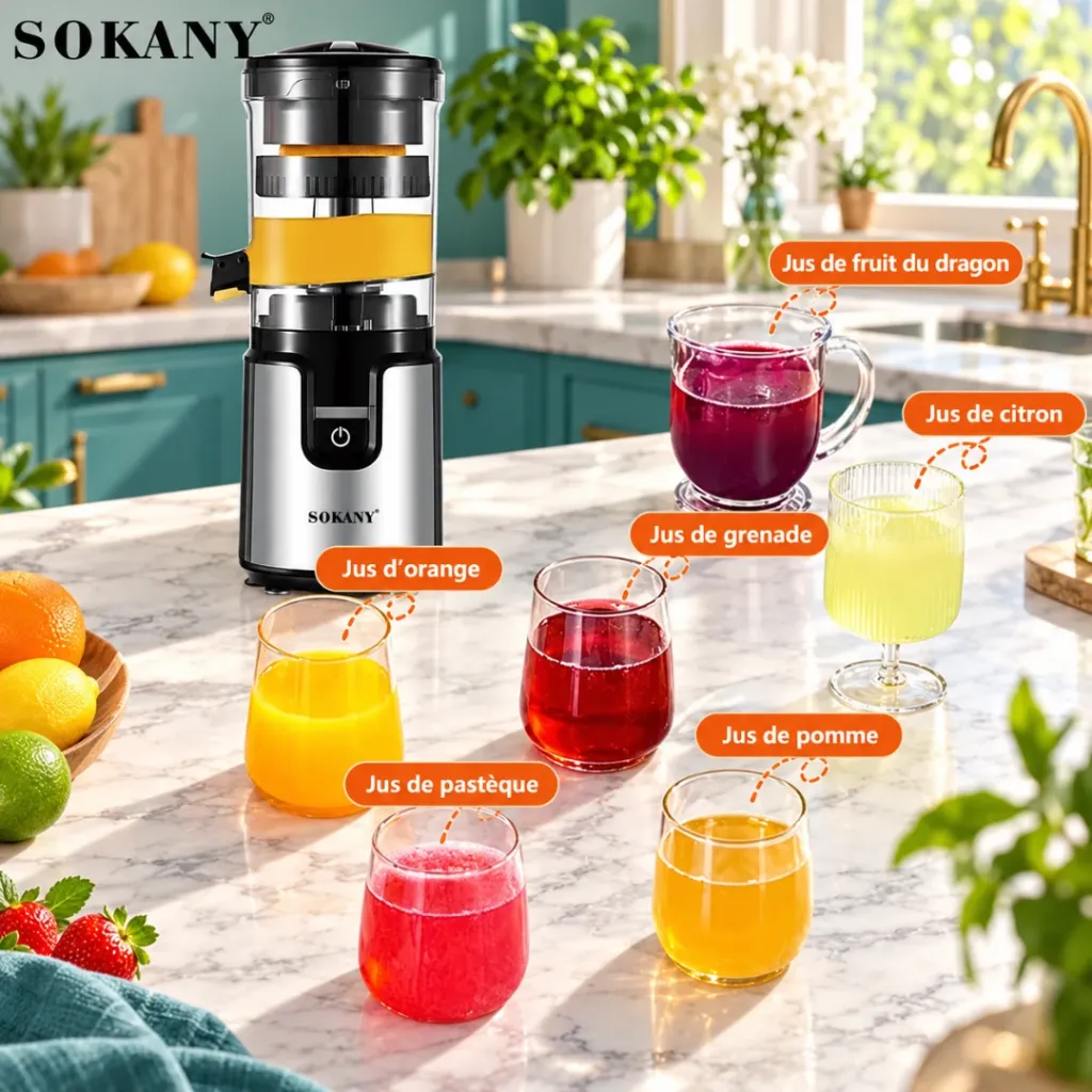 Presse-Agrumes Electrique Sokany- 350 ml - 250 W (2).webp