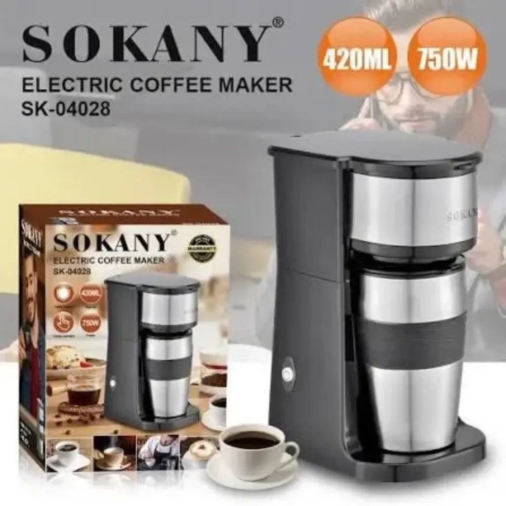Cafetière Electrique Sokany- 420 ml - 750 W (3).webp