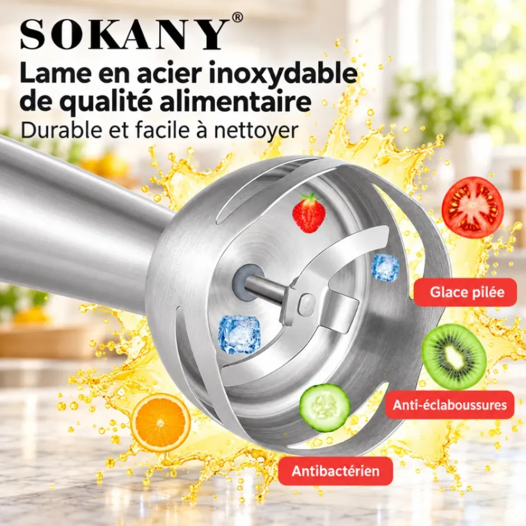 Mixeur Plongeant 4 En 1 Sokany- 1000 W (8).webp