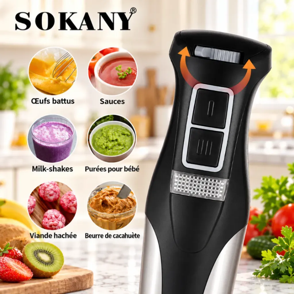 Mixeur Plongeant 4 En 1 Sokany- 1000 W (9).webp