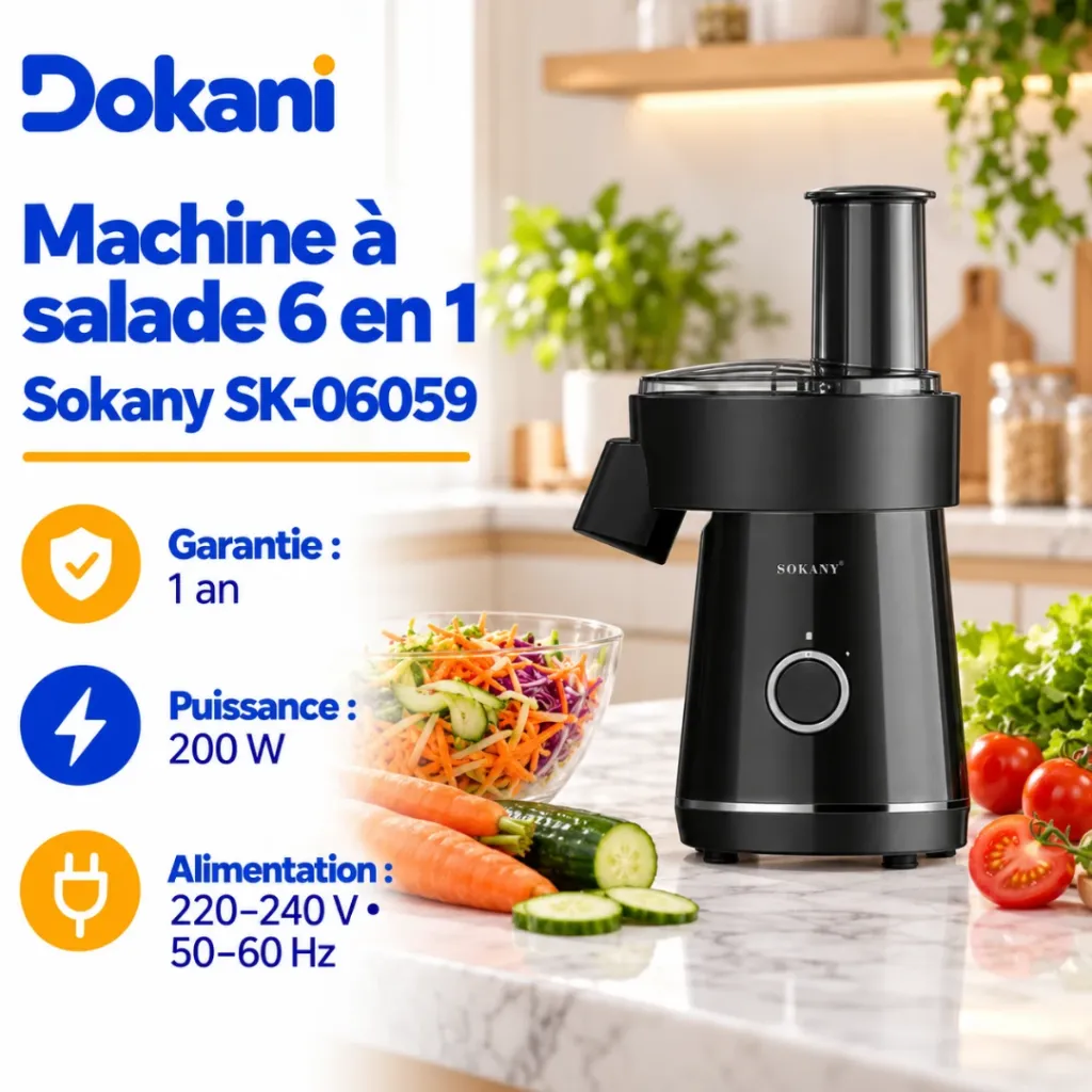 Machine A Salade Electrique 6 En 1 Sokany- 200 W (1).webp