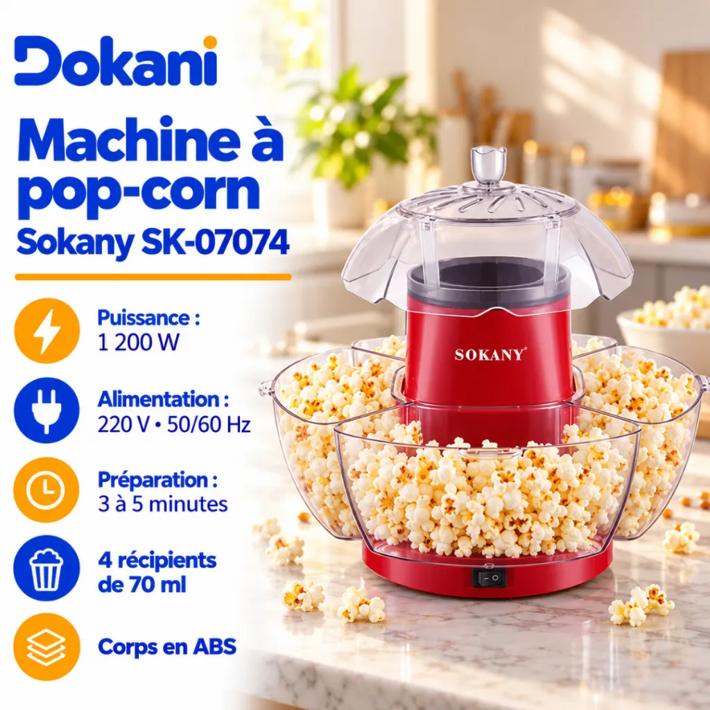 Machine A Pop-Corn Sokany - 1200 W (2).webp