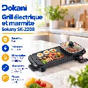 Grill Electrique Et Marmite Combinés Sokany - 1350 W (3).webp