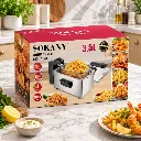 Friteuse Electrique Sokany- 3,5 L - 2200 W.webp
