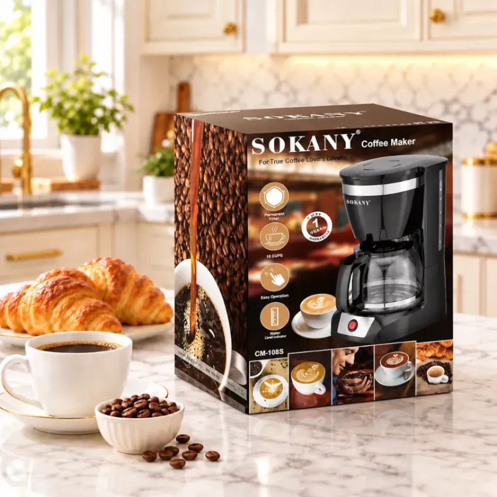 Cafetière Filtre Sokany- 1,5 L - 950 W (3).webp