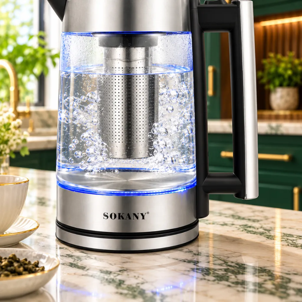 Bouilloire Electrique En Verre Sokany- 1,8 L - 1800 W (4).webp