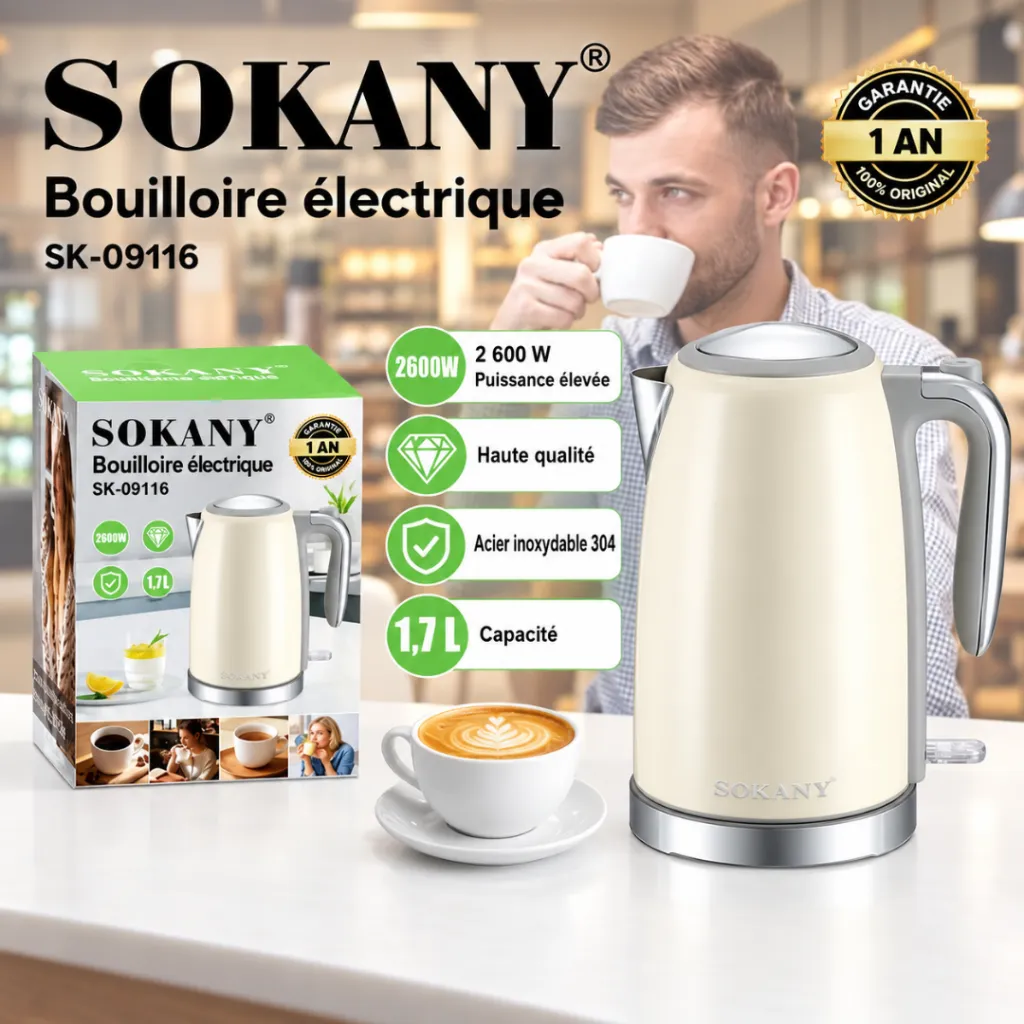 Bouilloire Electrique Sokany- 1,7 L - 2600 W (7).webp