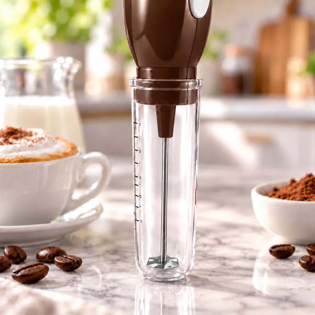 Mousseur A Lait Sokany- 80 ml - 25 W- Marron1.webp