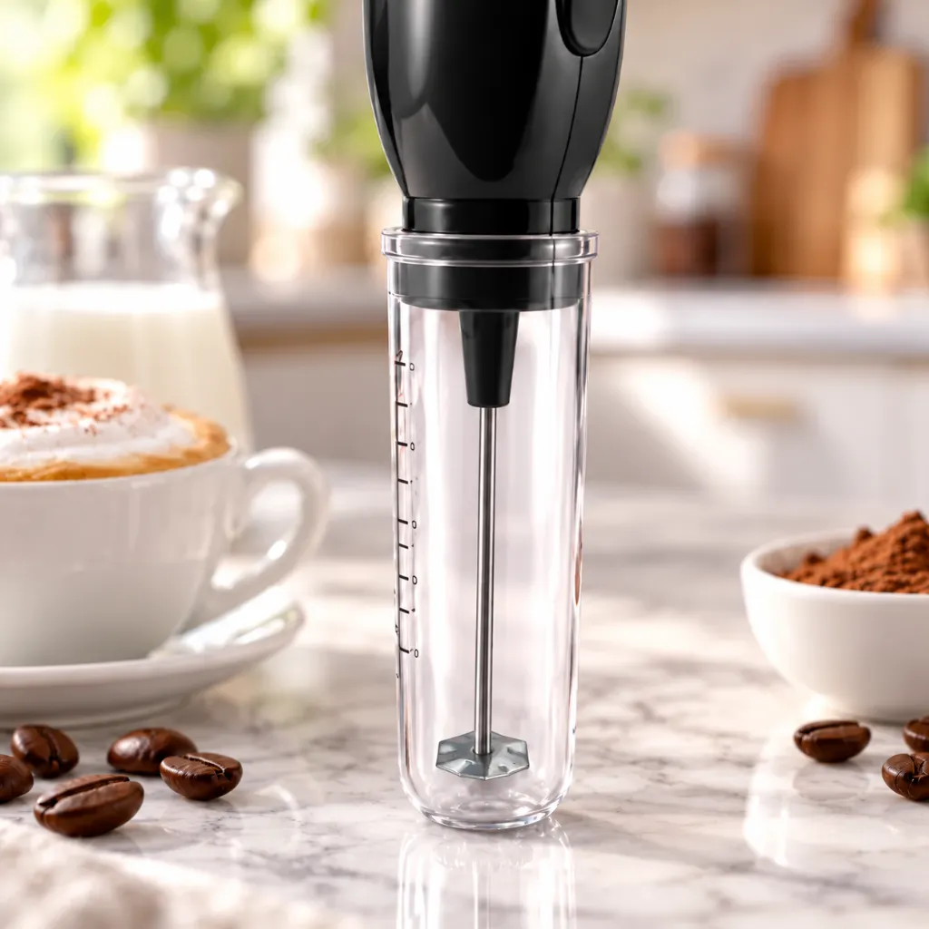 Mousseur A Lait Sokany- 80 ml - 25 W - Noir.webp