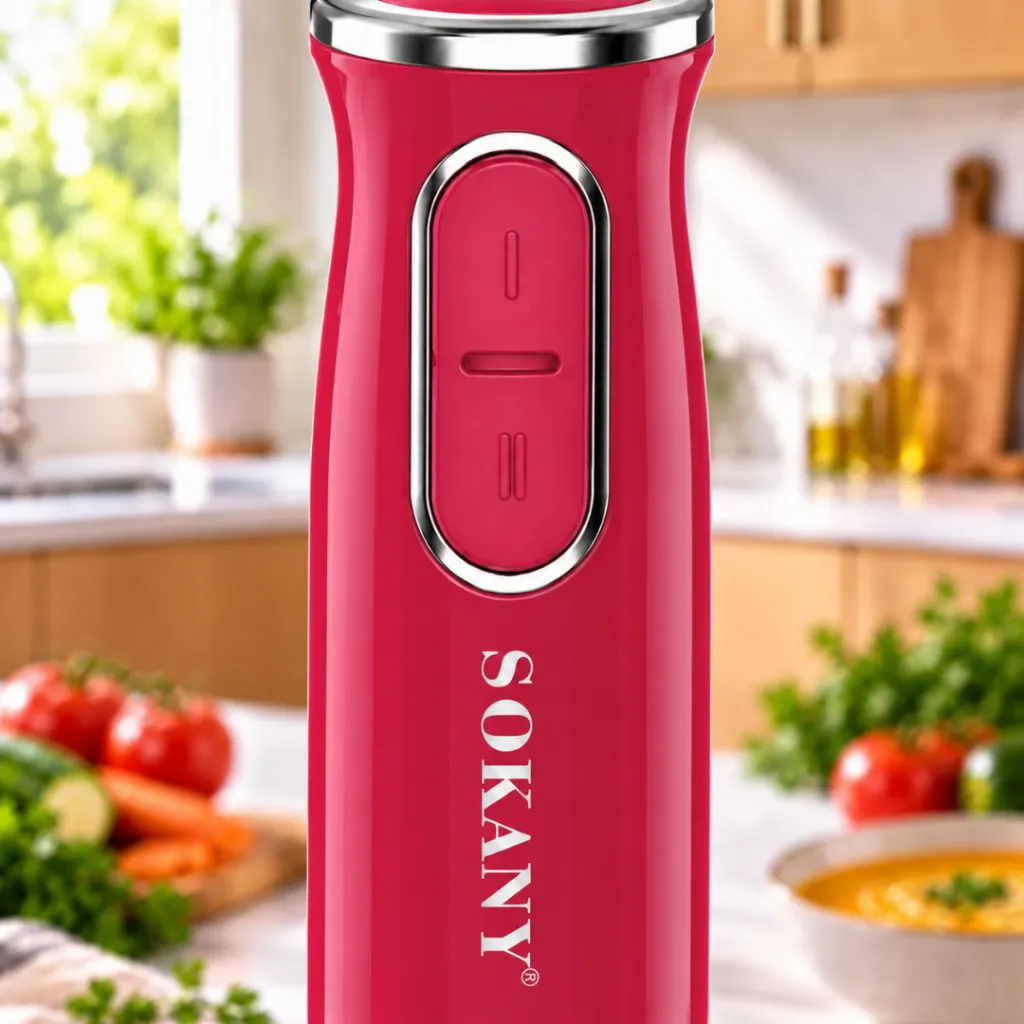 Mixeur Plongeant Sokany- 300 W Rose (1).webp