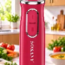Mixeur Plongeant Sokany- 300 W Rose (1).webp