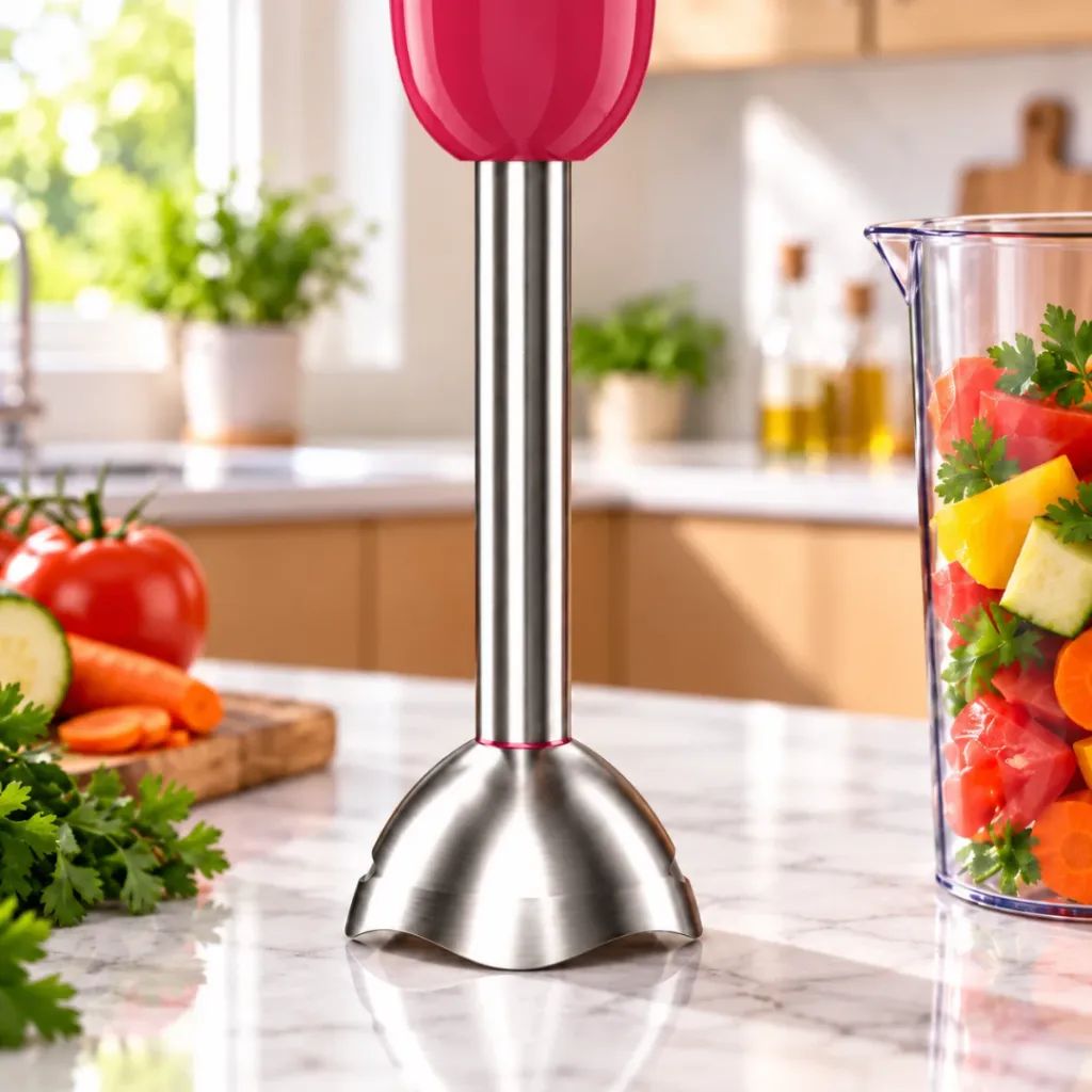 Mixeur Plongeant Sokany- 300 W Rose (2).webp