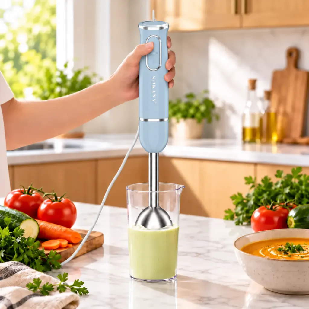 Mixeur Plongeant Sokany- 300 W bleu ciel (5).webp
