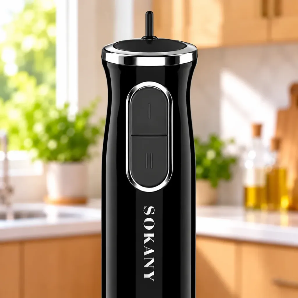 Mixeur Plongeant Sokany- 300 W - Noir (1).webp